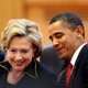 President Barack Obama with Secretary of State Hillary Clinton in Beijing, China,November 2009. (Feng Li/Getty Images)